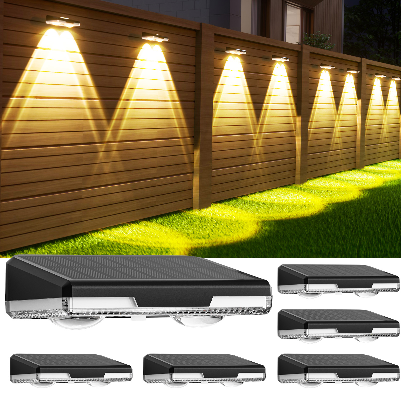 AIXPI HSG-1836 Fence Lights 12179401 view 2