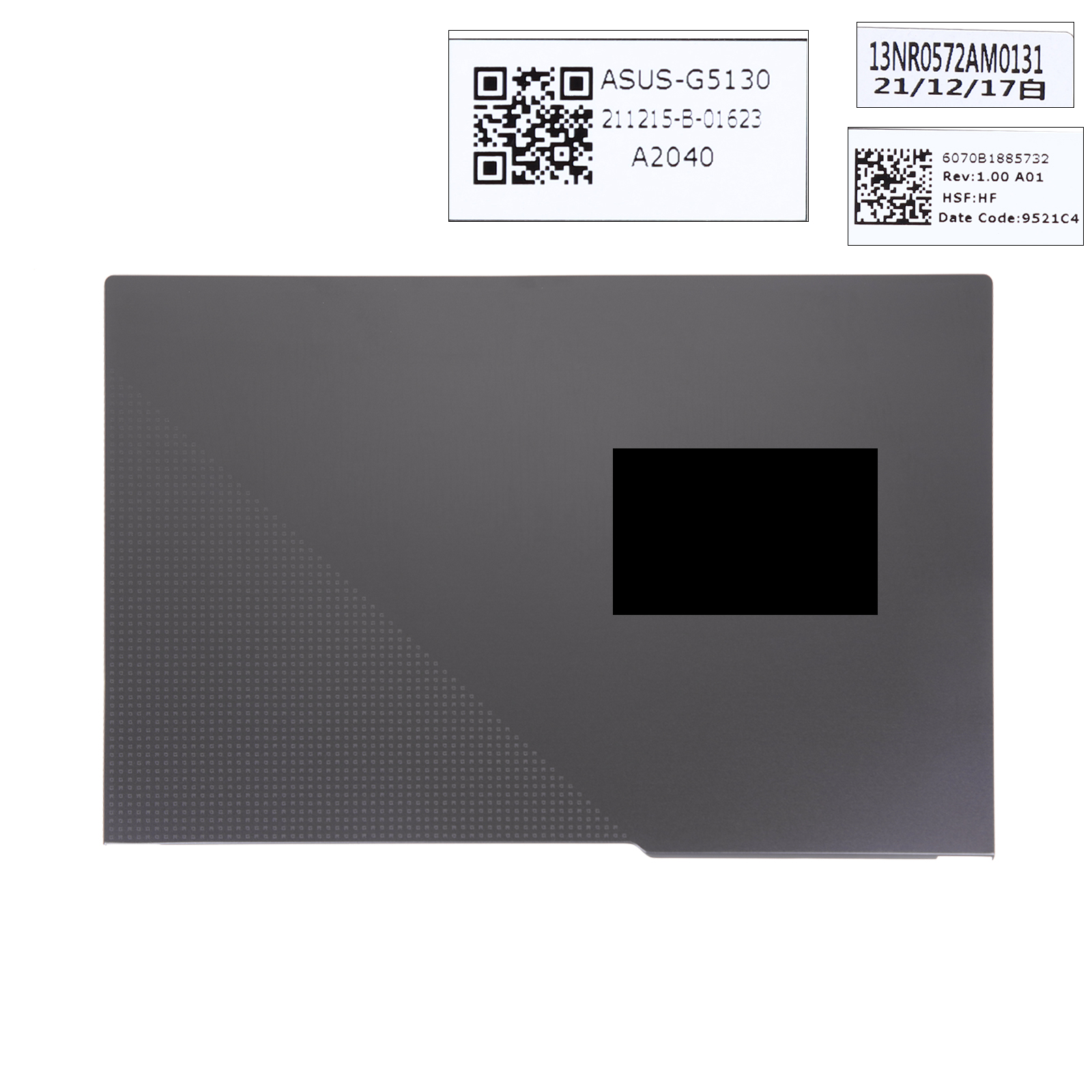Picture of New Replacement Laptop Cover For Asus G513 G513Q G533 GX551 LCD Back Cover Grey
