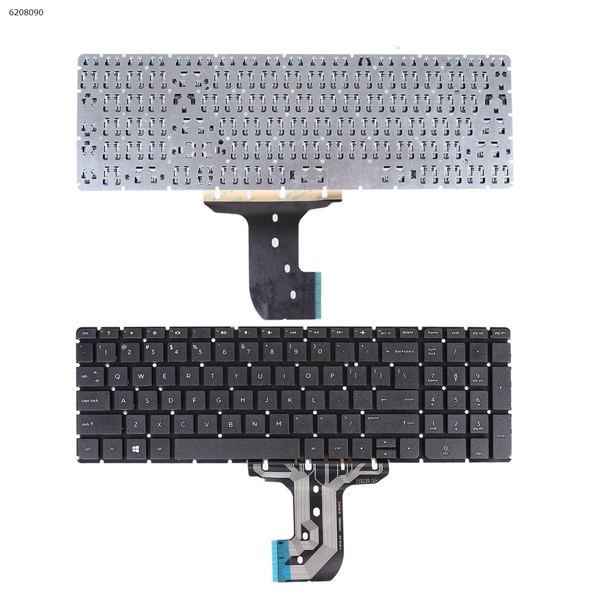 Picture of New Replacement Laptop Keyboard For HP Pavilion 15-AC 15-AF 250 G4 255 G4 BLACK (Without FRAME,Without Foil,Win8,OEM) US Layout