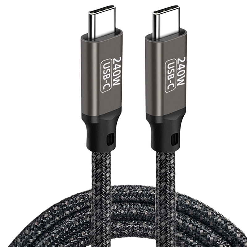 Picture of PD240W Fast Charge cable Type-C to C data cable Dual-head compatible with emarker chip data cable PD3.1 Fast charge protocol 480mbps data transmission