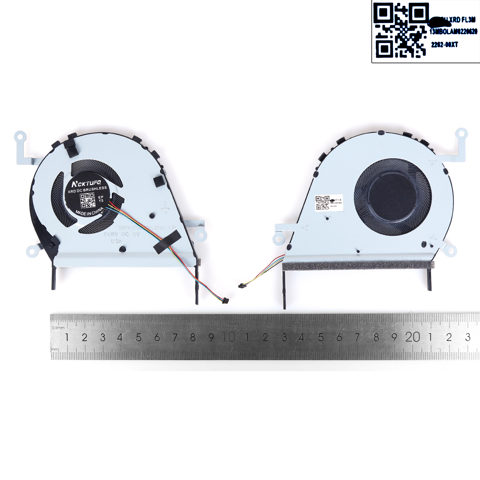 Picture of New Replacement CPU Cooling Fan For ASUS ADOL13U 13F S13 ADOL13F S330UF X330U（High copy） N/A Layout