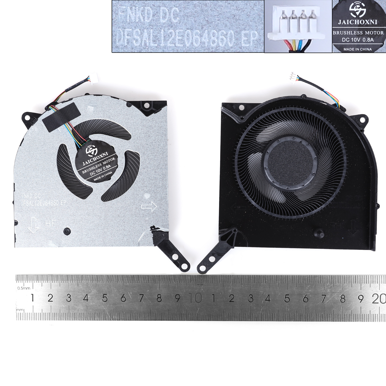 Picture of New Replacement CPU Cooling Fan For Lenovo Legion Y9000P 2021 10V (CPU,High copy) N/A Layout