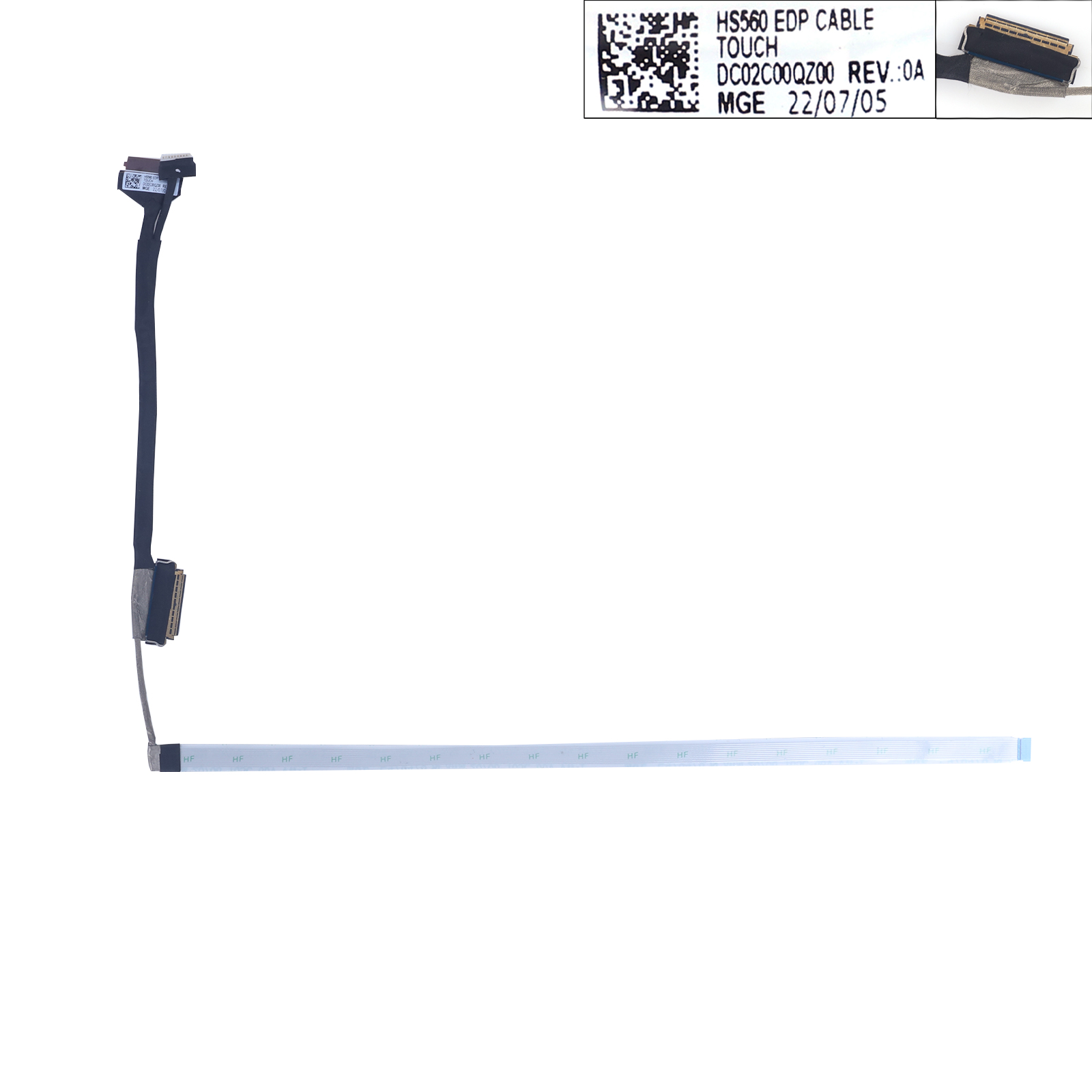 Picture of New LCD Display Screen Cable Replacement  For Lenovo IdeaPad 3 15 3-15ITL6 alc6 ABA7 ADA6 40pin with touch.
