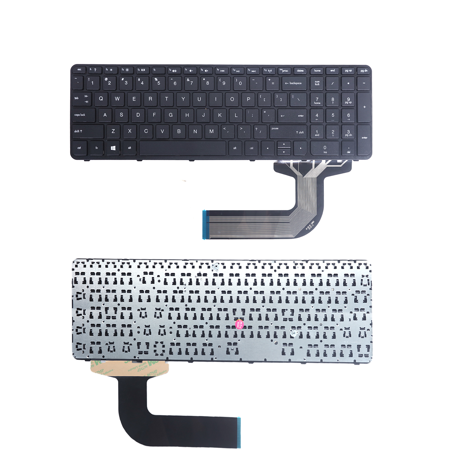 Picture of New Replacement Laptop Keyboard For HP Pavilion 17-e BLACK FRAME (Win8)OEM US Layout