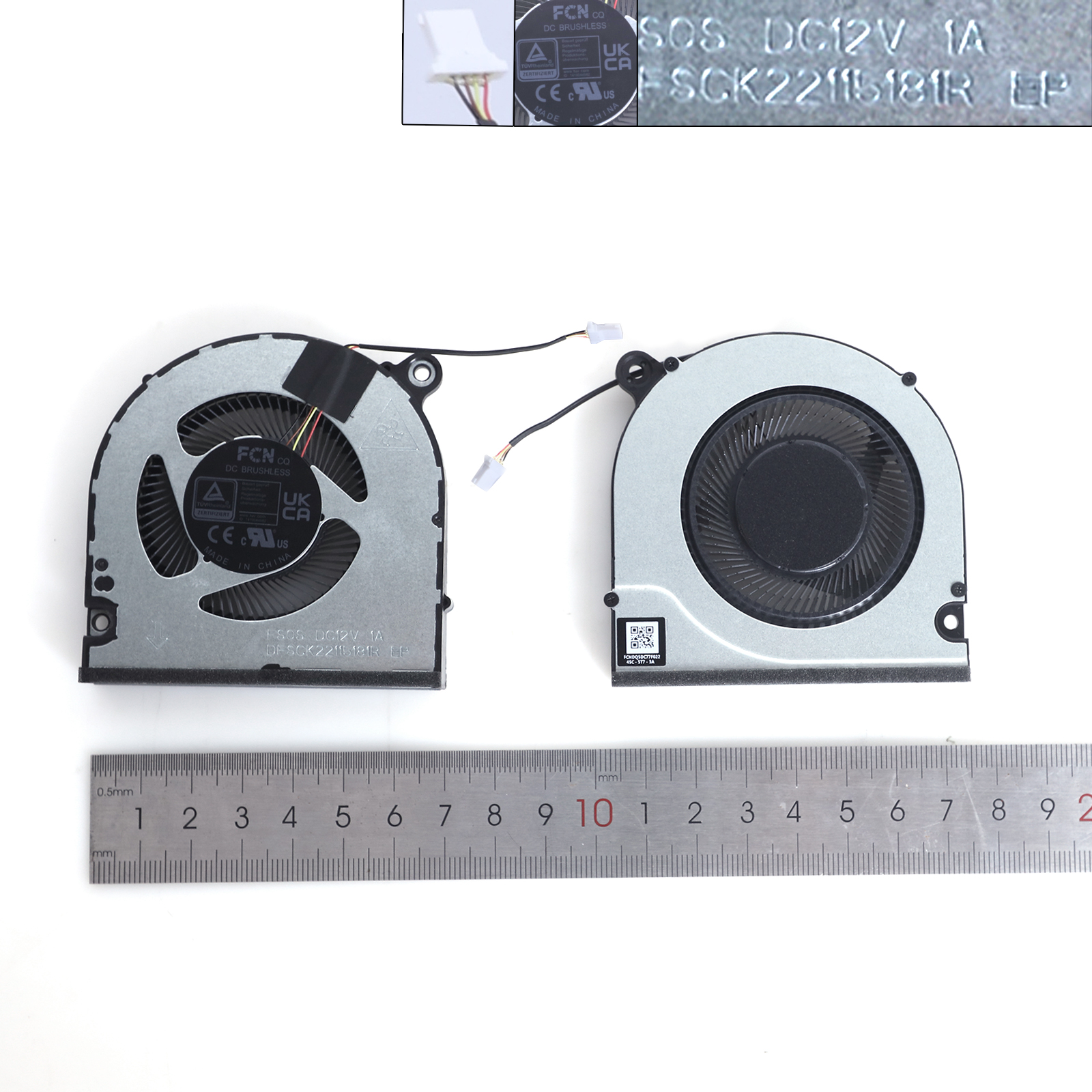Picture of New Replacement CPU Cooling Fan For ACER V15 ANV15-51 ANV15-51-532J N23Q22(CPU,ORG)	 N/A Layout