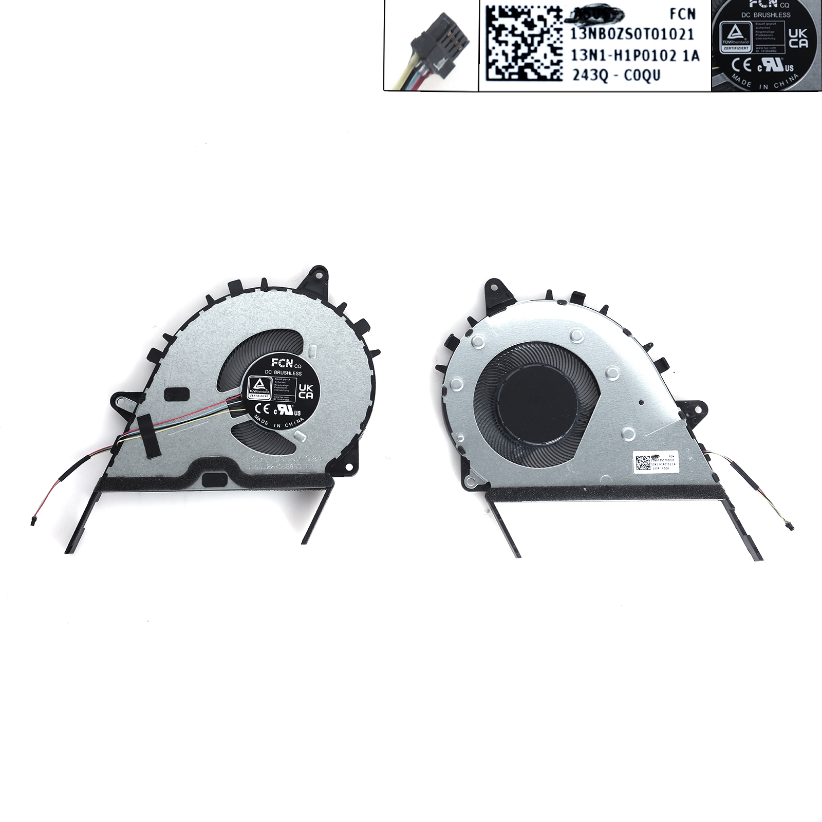 Picture of New Replacement CPU Cooling Fan For ASUS Vivobook Go 14 E1404F 15 E1504F E1504FA（ORG） N/A Layout