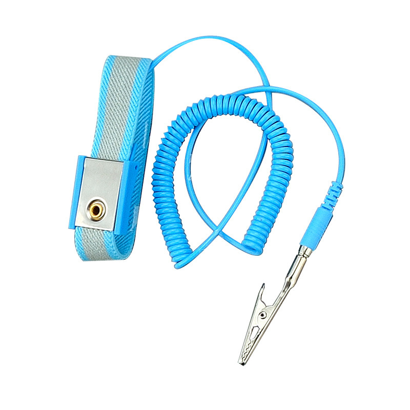 Picture of PVC ESD wrist strap Strap To remove the ESD wrist strap