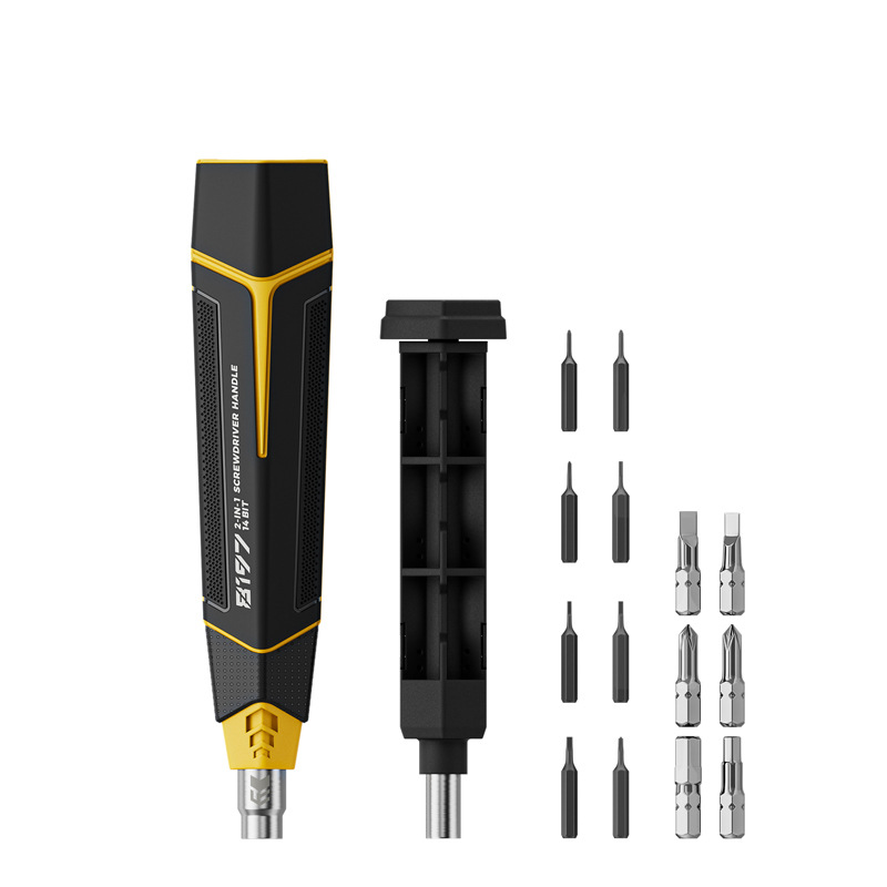 Picture of JM-8197 16-piece manual screwdriver set with built-in head for domestic outdoor screwdriver set 14BIT