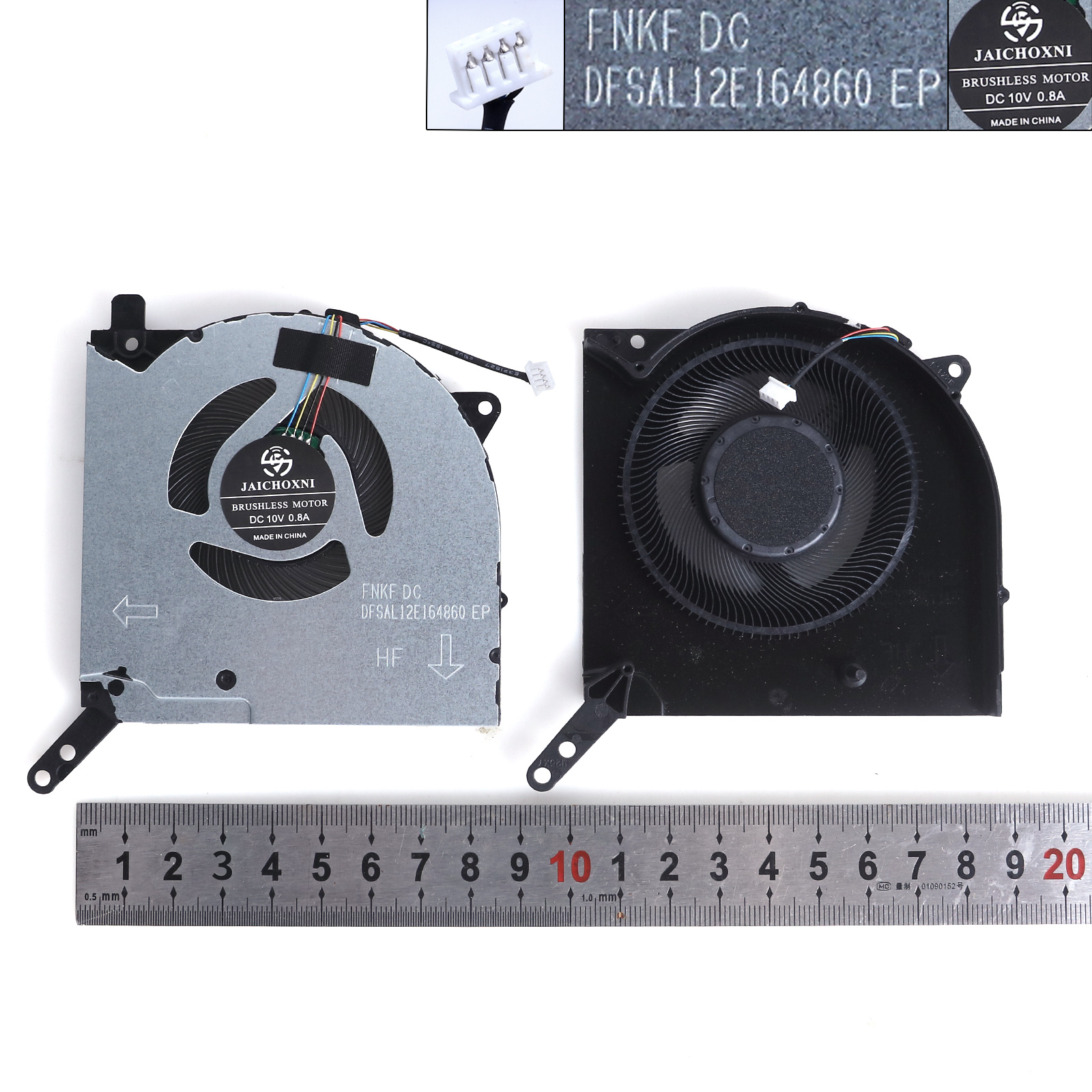 Picture of New Replacement CPU Cooling Fan For Lenovo R9000P Y9000P 2021 Legion 5 Pro-16ACH6H 10V（CPU+GPU,High copy） N/A Layout