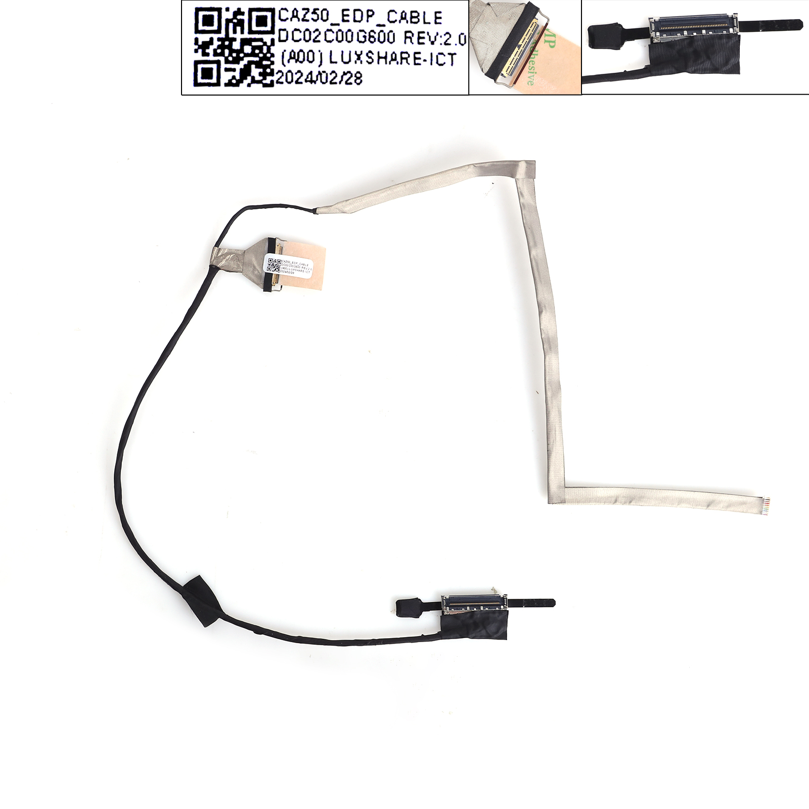 Picture of New LCD Display Screen Cable Replacement  For Dell Latitude 7390 E7390 30pin RGB 2D