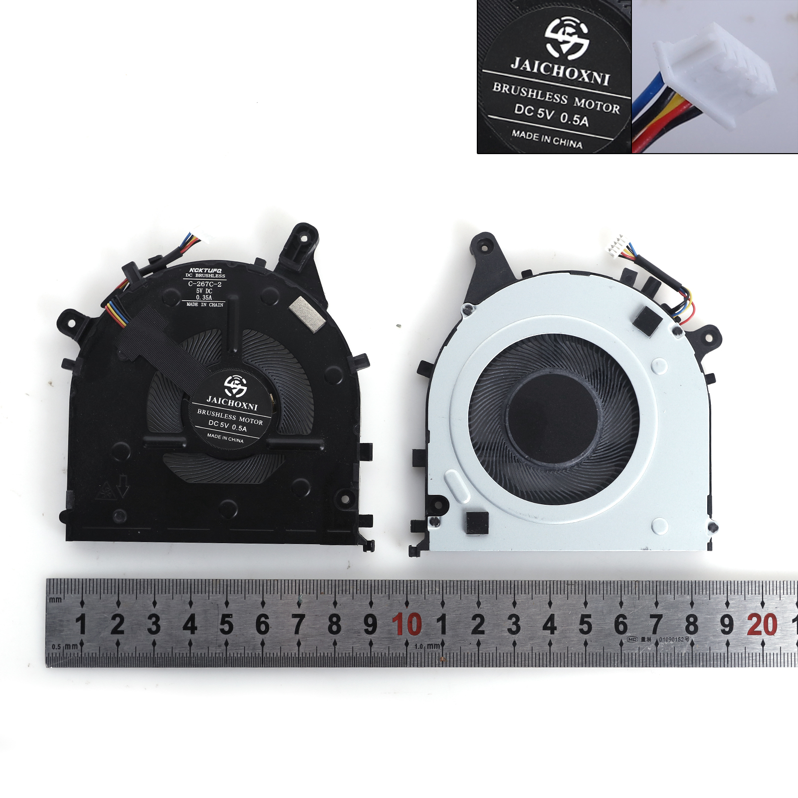 Picture of New Replacement CPU Cooling Fan For Lenovo Thinkpad E14 Gen 2 E15 Gen2 Gen 4 Intel Version（High copy） N/A Layout