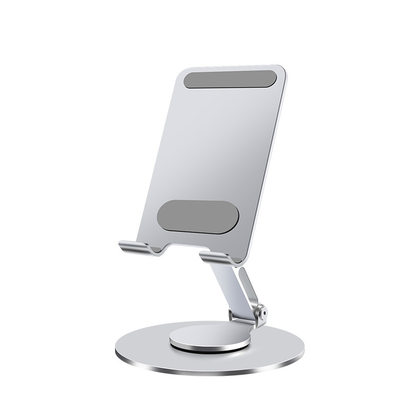 Picture of Aluminum phone stand Tablet stand 360° rotating desktop stand Portable folding adjustable stand
