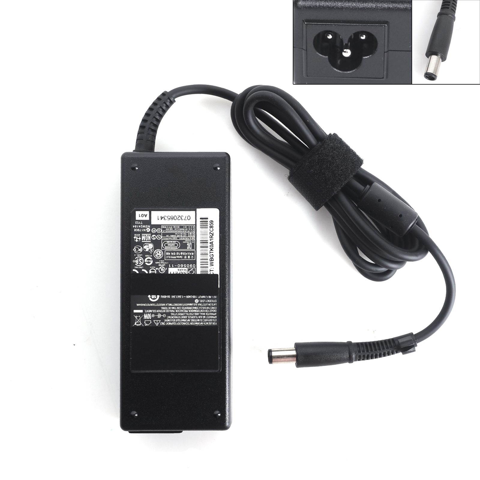 Picture of HP Output of 90W: 19V 4.74A  Φ7.4*5.0(Quality：A+)