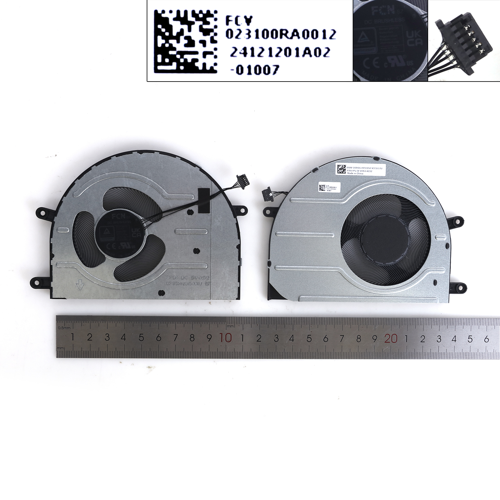 Picture of New Replacement CPU Cooling Fan For Lenovo IdeaPad Flex 5 14IAU7 Flex 7 14IAU7 14ABR8（ORG） N/A Layout