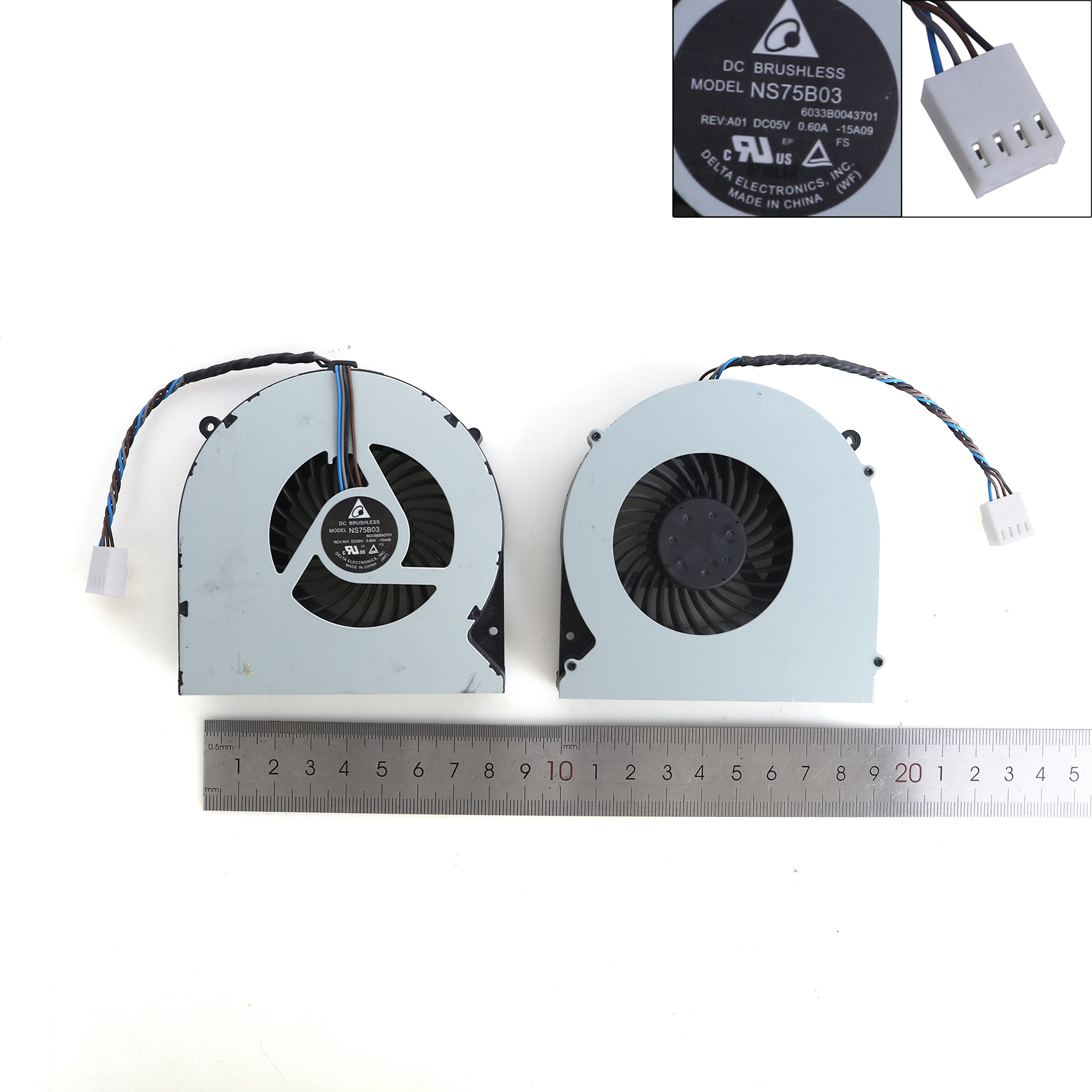 Picture of New Replacement CPU Cooling Fan For HP T620 Flexible Series Thin Clients （ORG） N/A Layout