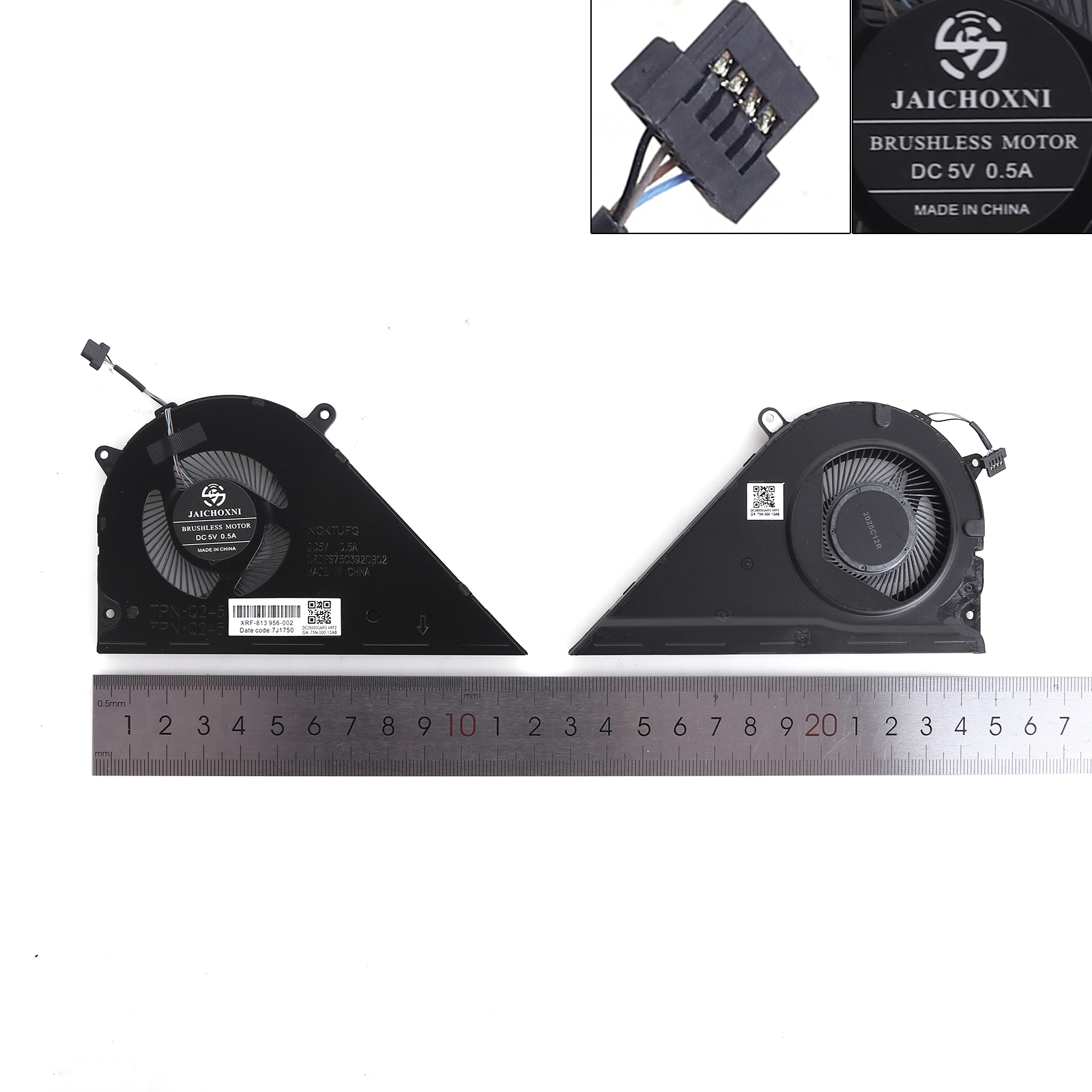 Picture of New Replacement CPU Cooling Fan For HP Pavilion 15-EG 15-EH TPN-Q245 Q246 For Integrated graphics (High copy) N/A Layout