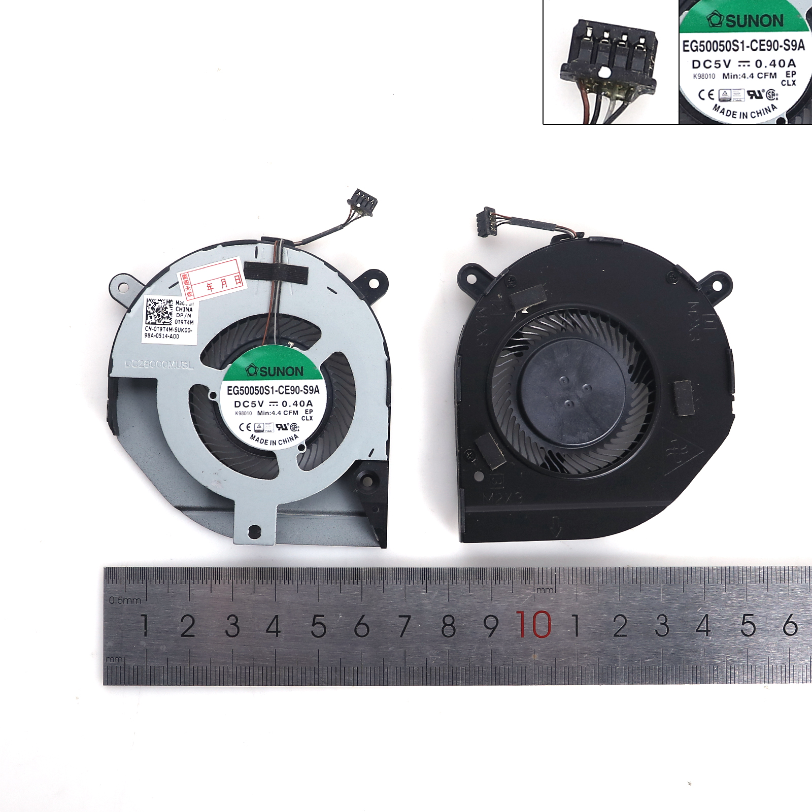 Picture of New Replacement CPU Cooling Fan For DELL LATITUDE 5400 COOLING FAN （For Discrete graphics card,ORG） 0T9T4M Layout