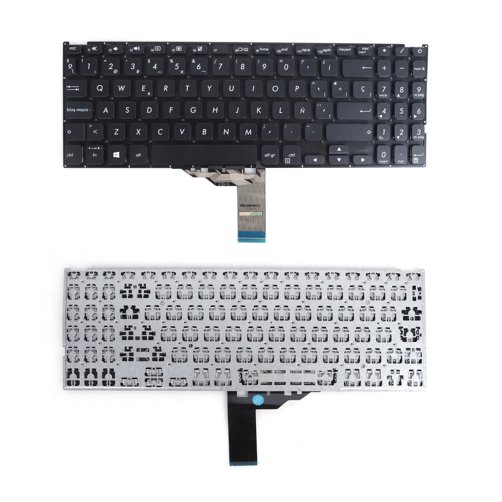 Picture of New Replacement Laptop Keyboard For ASUS X512  no backlight, black SP Layout