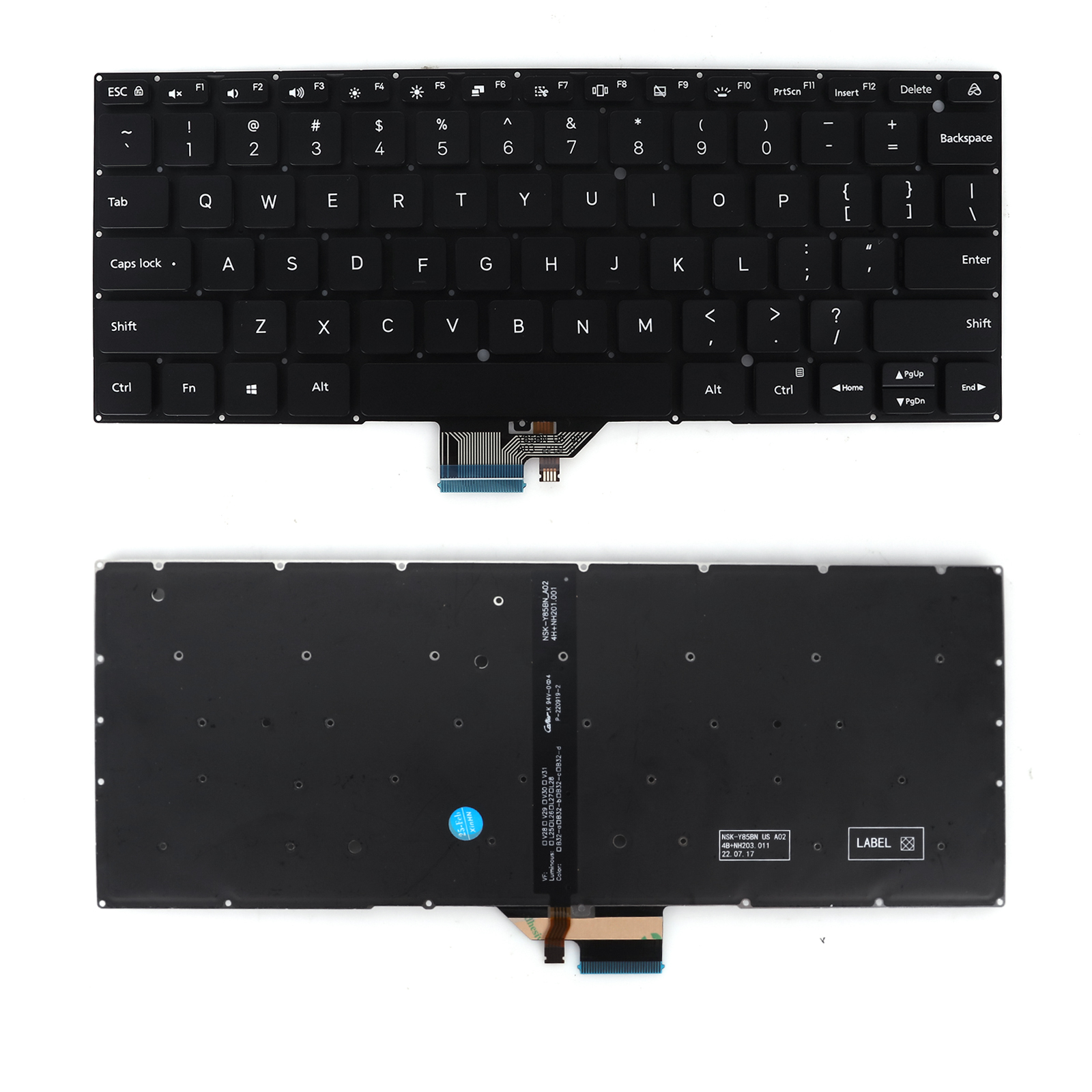 Picture of New Replacement Laptop Keyboard For Xiaomi XMA2006 BLACK(backlit win8)OEM US Layout