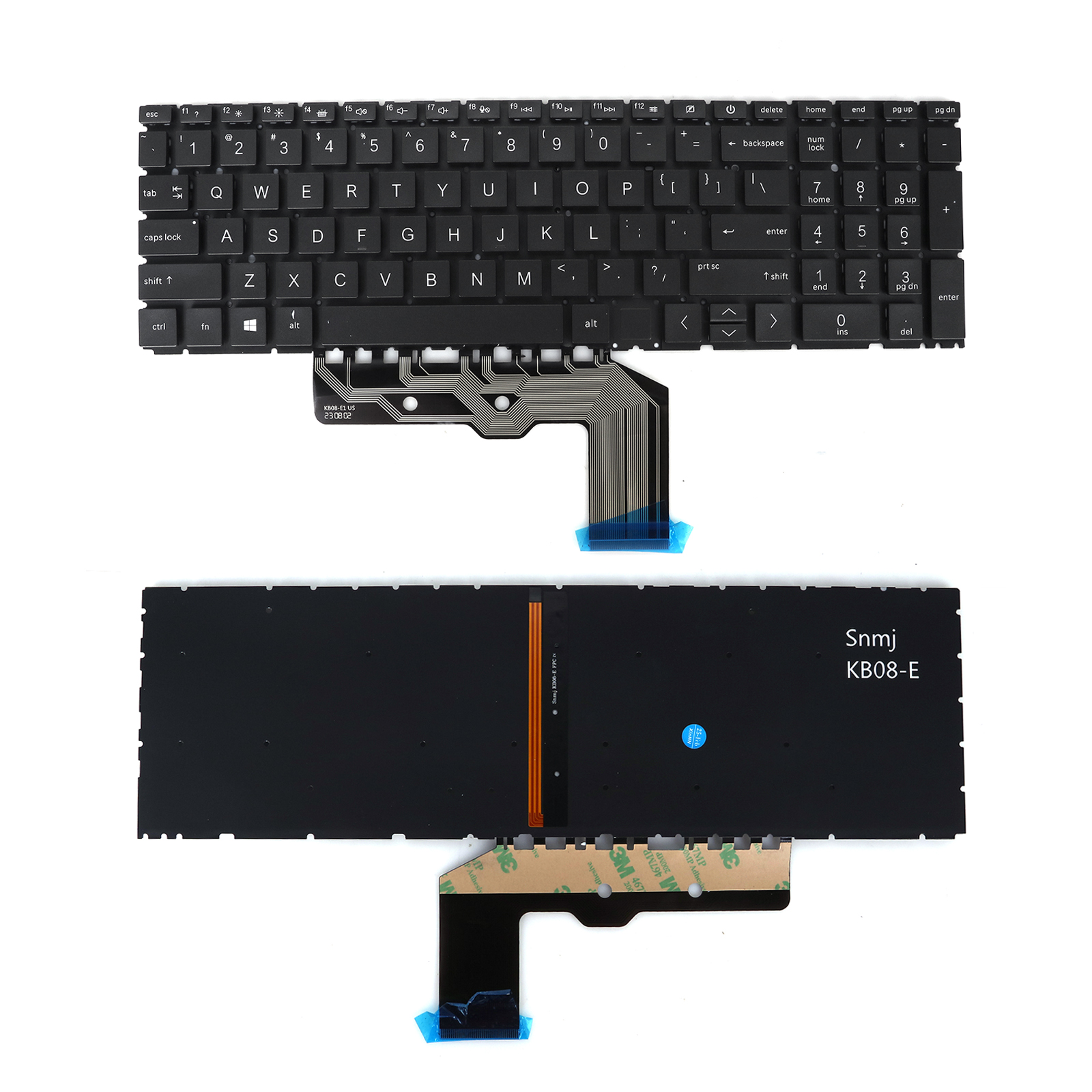 Picture of New Replacement Laptop Keyboard For Hp Envy 15-Ag 17-Cg 17-Cg0008ca 17-Cg1010nr 17M-Cg Black (Backlit) OEM US Layout