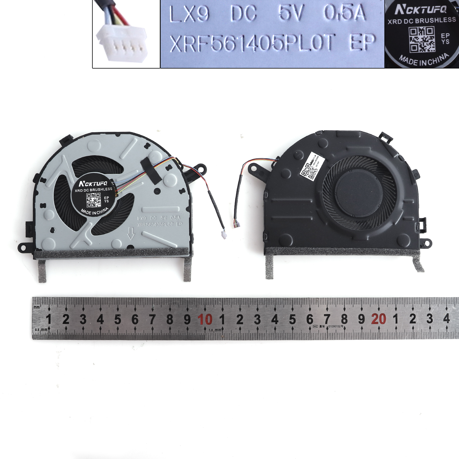 Picture of New Replacement CPU Cooling Fan For Lenovo 7000-14IKBR AST 330S-14IKB 7000-14IKBR AST 330S-14IKB Layout