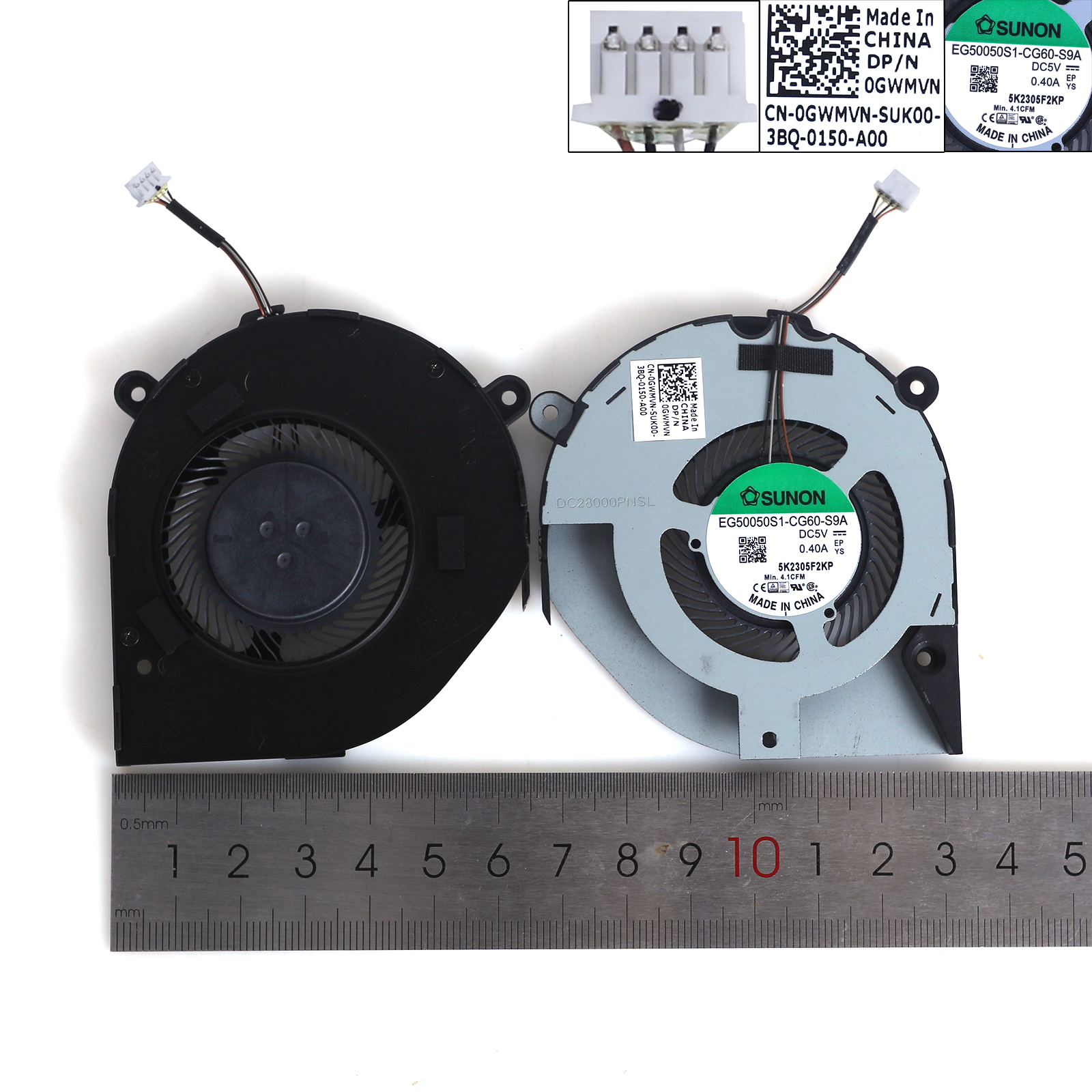Picture of New Replacement CPU Cooling Fan For Dell Latitude 5400 P98G CN-0T9T4M (ORG) 5400 P98G CN-0T9T4M Layout