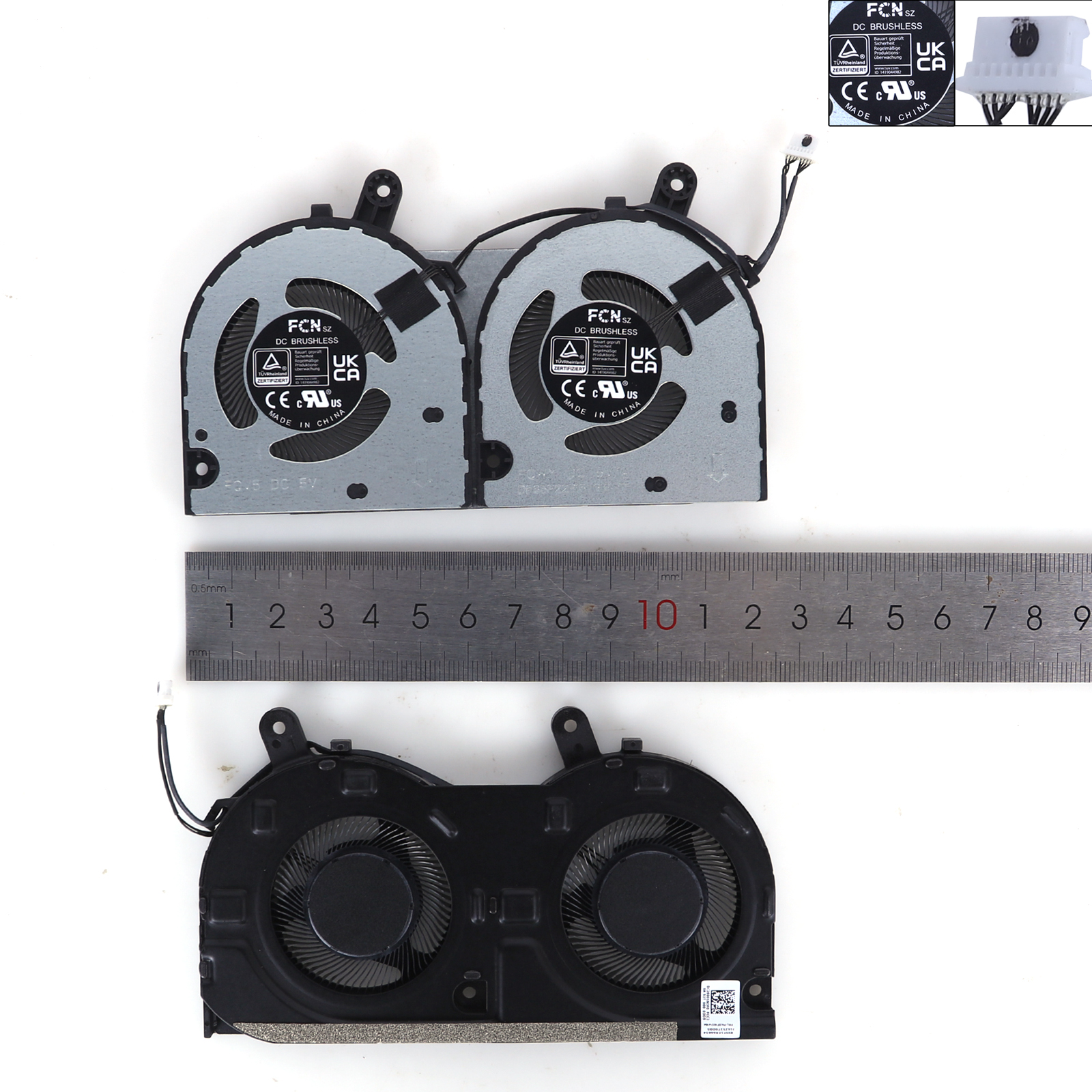 Picture of New Replacement CPU Cooling Fan For Lenovo  16 IdeaPad Slim 5 16IRL8 16IAH8 5F10S14104 Layout