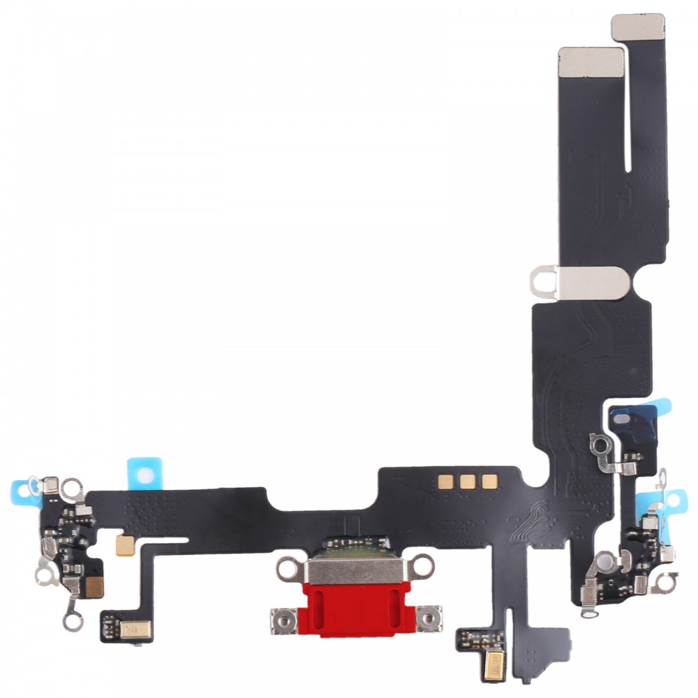 Picture of For iPhone 14 Plus Charging Port Flex Cable (Red)
