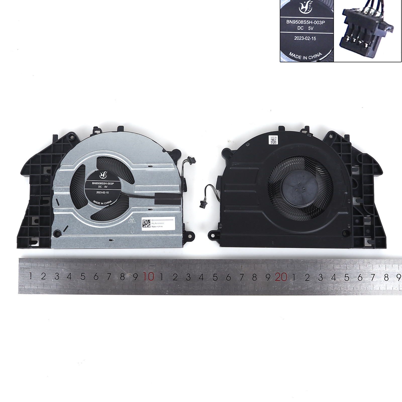 Picture of New Replacement CPU Cooling Fan For Lenovo ThinkBook 16 G6 ABP 5F10S14129 130 CPU ORG 5F10S14129 130 Layout