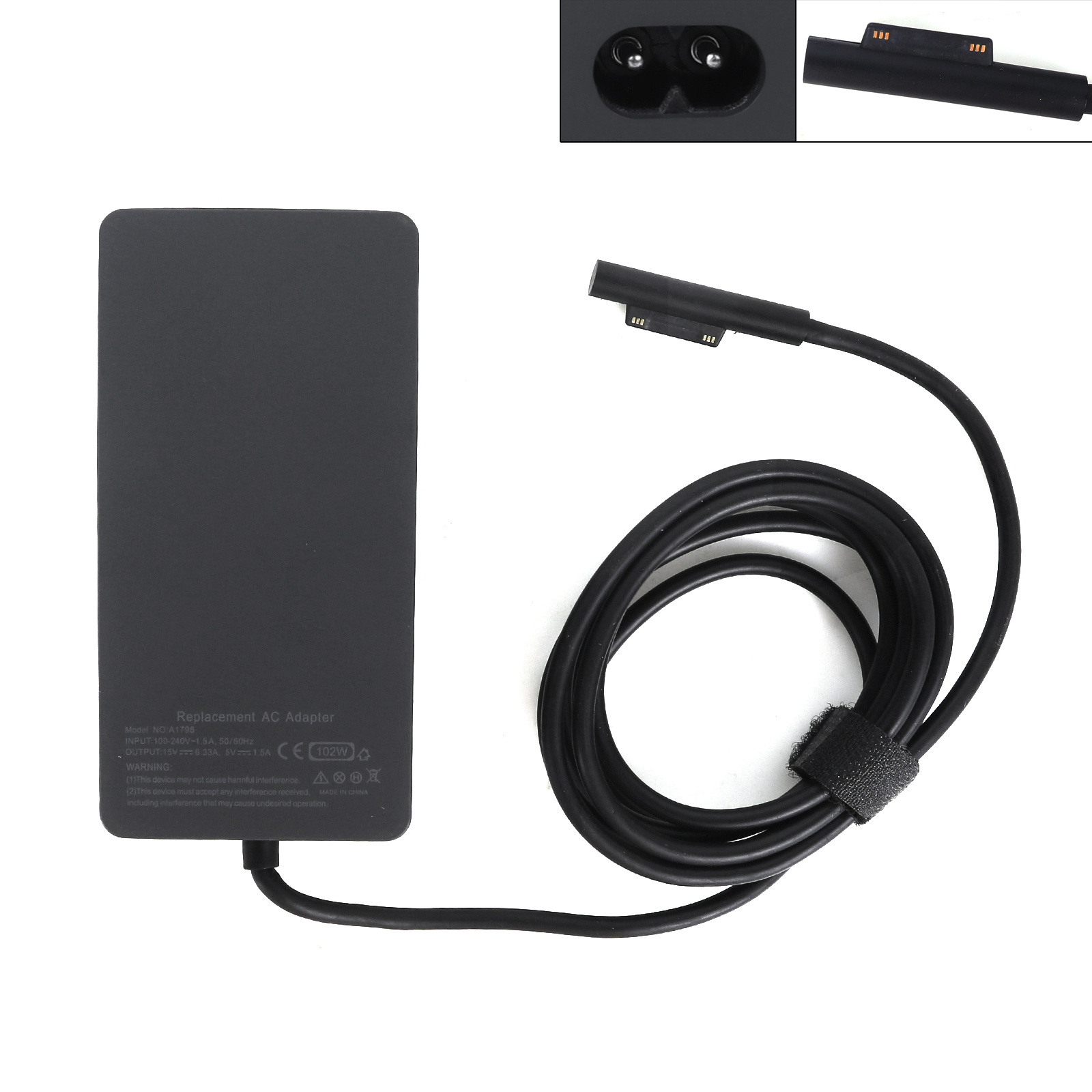 Picture of  Microsoft surface book 2/1 GO Laptop/pro 15V6.33A 5V1.5A 102W（Without Power cord）