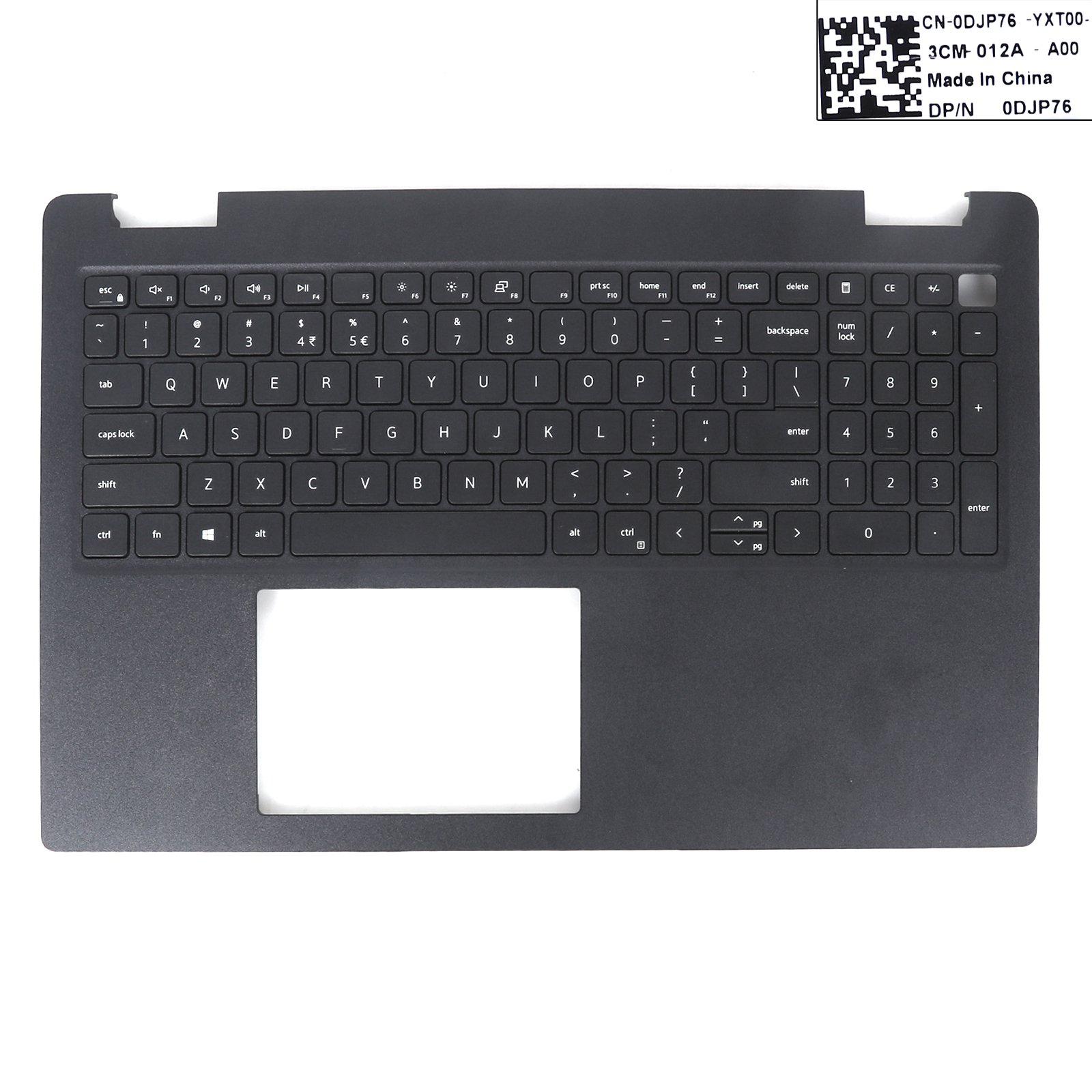 Picture of New Replacement Laptop Cover For Dell's brand-new C case, black with keyboard, English without backlight 3520