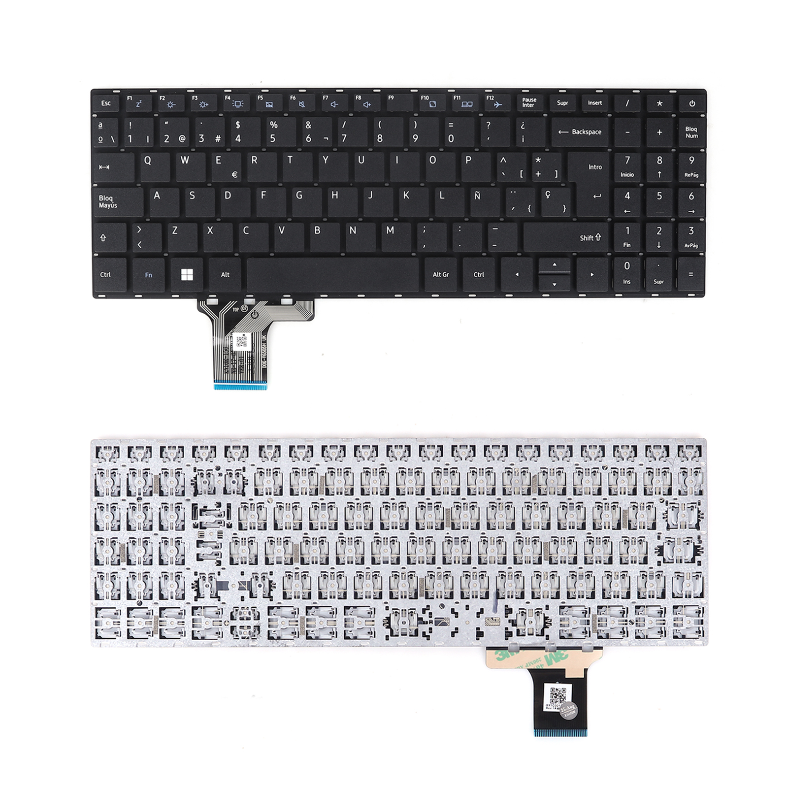 Picture of New Replacement Laptop Keyboard For Toshiba  Satellite Pro C50-J / C50-E / C50-G / C50D-B / C50-H Black OEM SP Layout