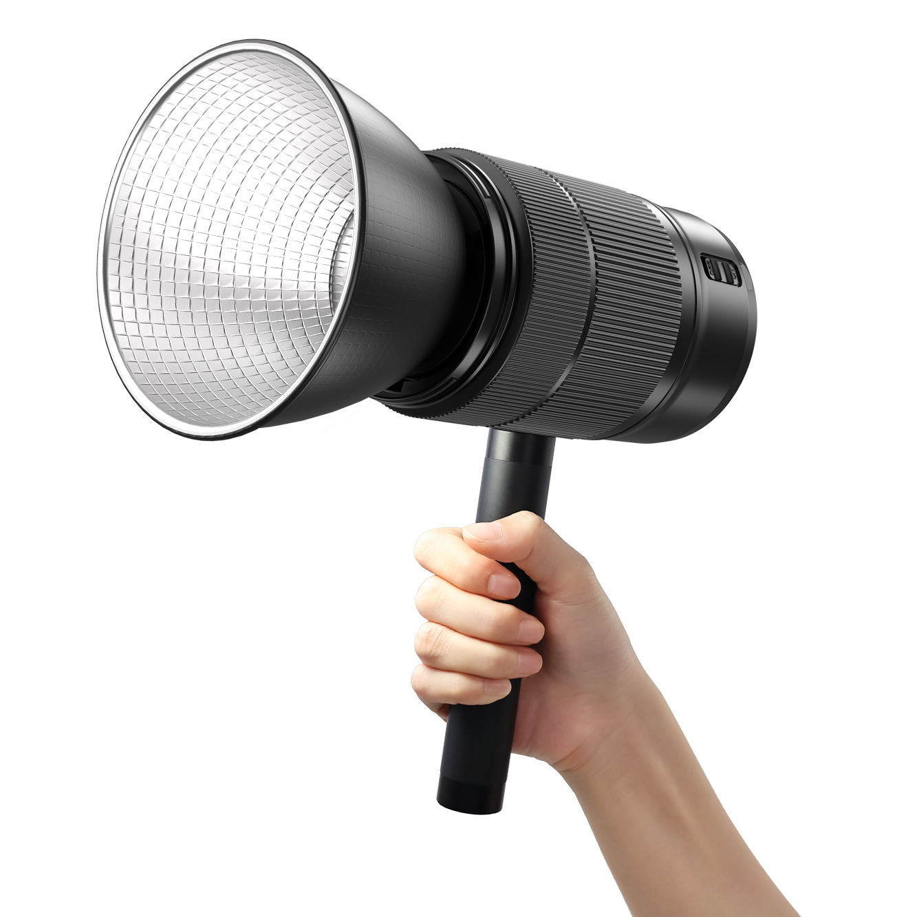 Dual-color temperature photography light, 60W high-power COB outdoor portable handheld shooting light, live streaming fill light