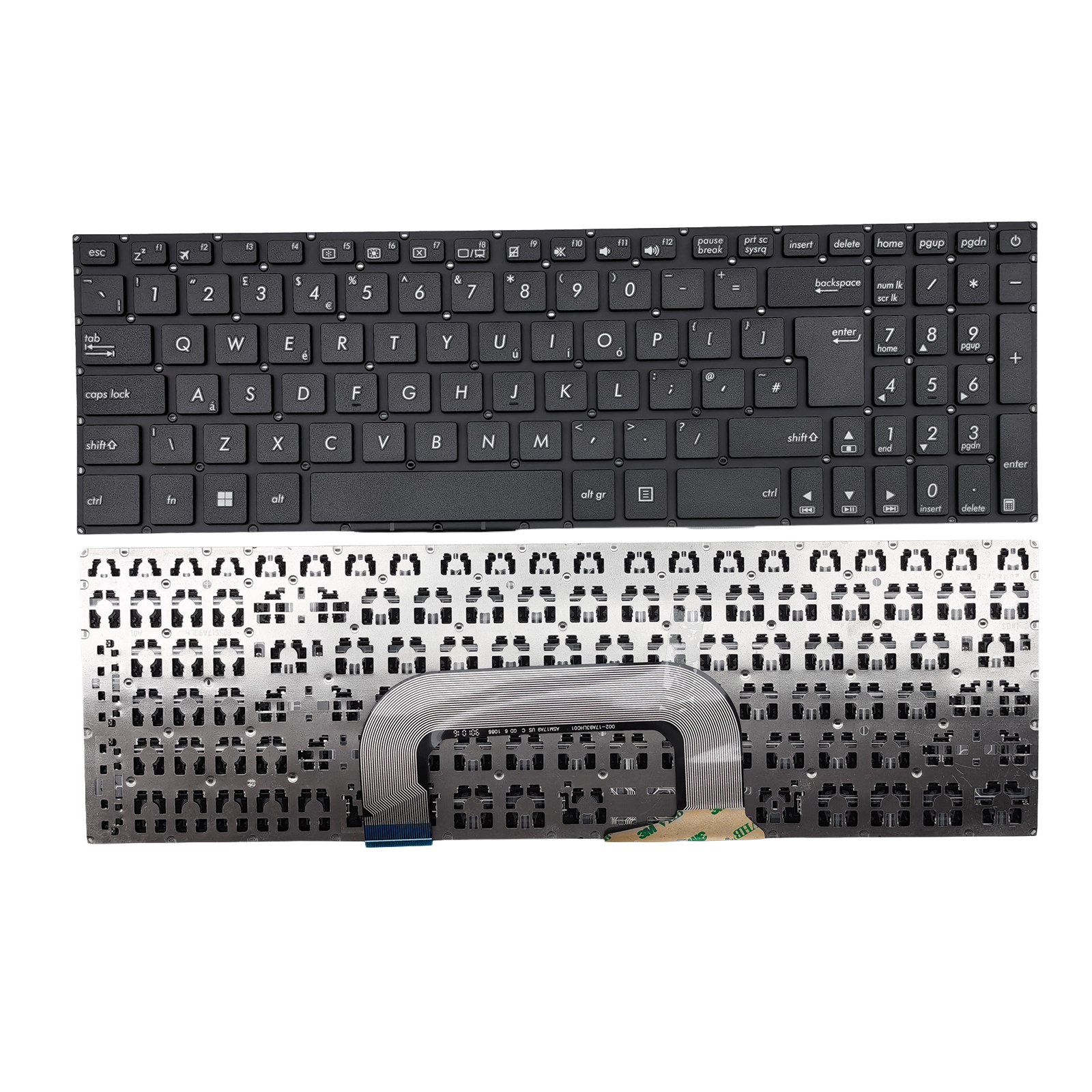 Picture of New Replacement Laptop Keyboard For ASUS X705 BLACK Uk Layout