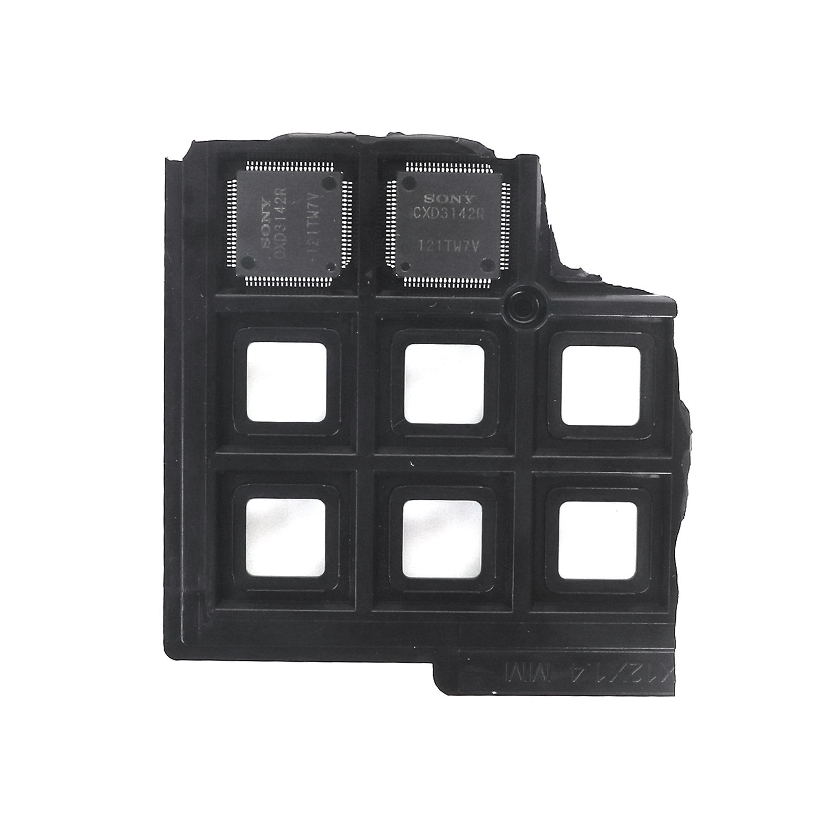 Picture of 2 pcs CXD3142R QFP-80 CXA3796N units are compatible with SONY signal processor ics