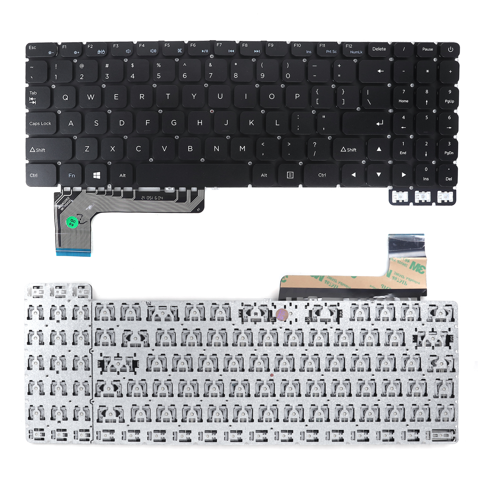 Picture of New Replacement Laptop Keyboard For GATEWAY GWTN156-11BL 11BK BLACK US Layout
