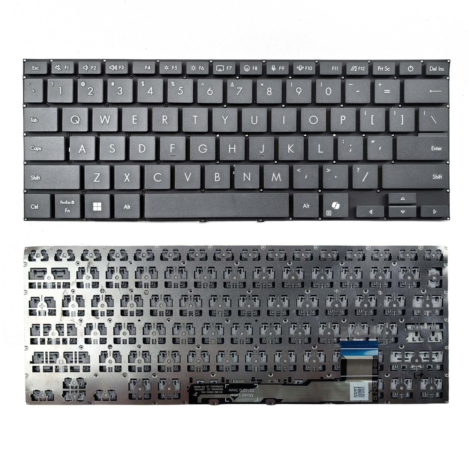 Picture of New Replacement Laptop Keyboard For ASUS UX3407 AI key Grey Black US Layout