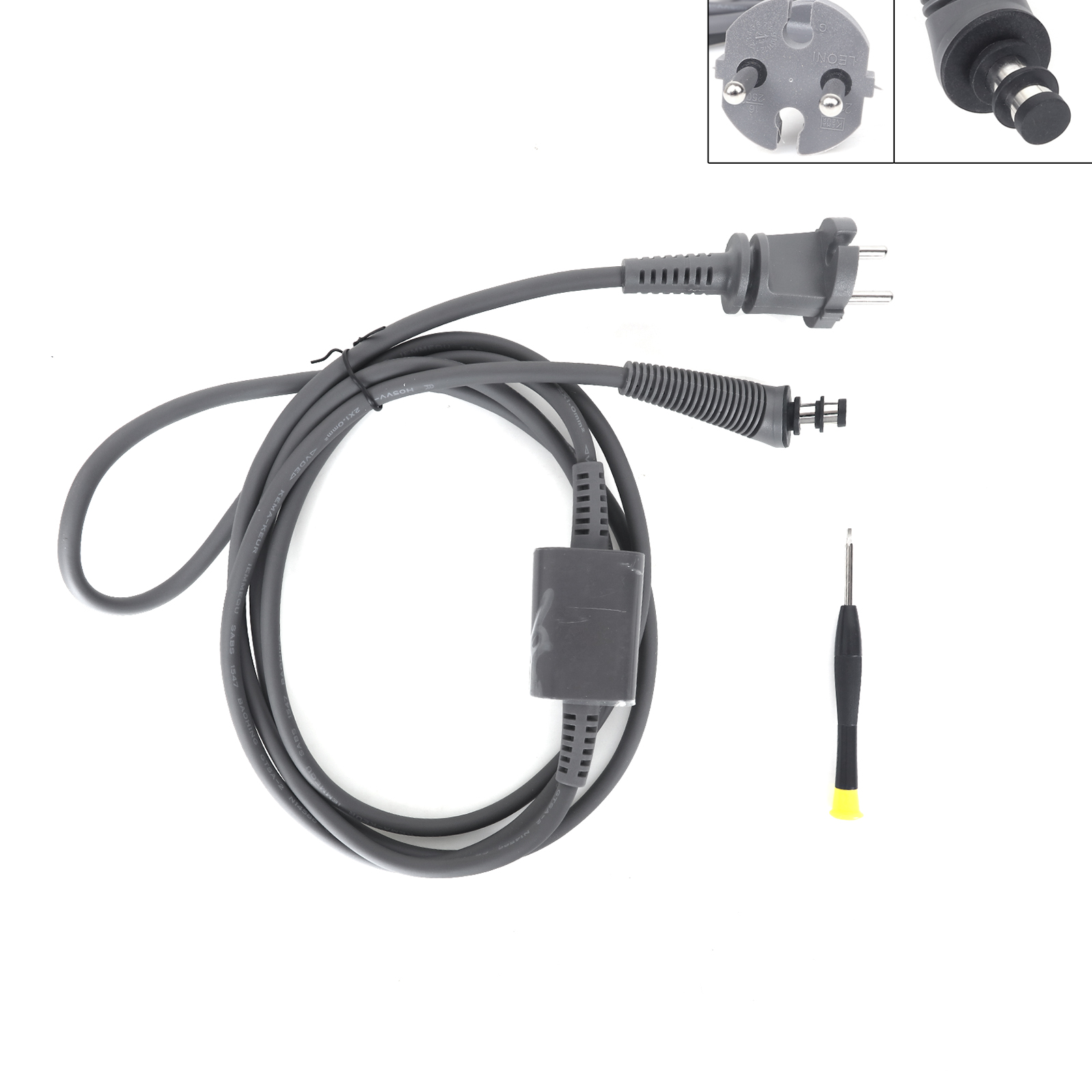 Picture of Compatible with Dyson  Airwrap Hair Styler HS01 HS05 Power Cord Accessory 2.7M（Plug：EU） OEM