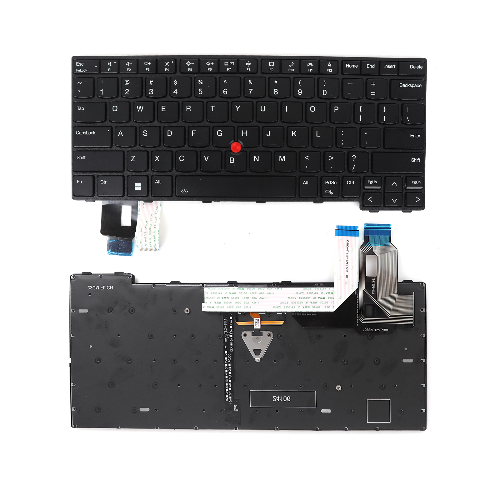 Picture of New Replacement Laptop Keyboard For IBM T14 third generation/T14 GEN3/L14 GEN3/P14S GEN3 BLACK FRAME BLACK With Point Backlit US Layout