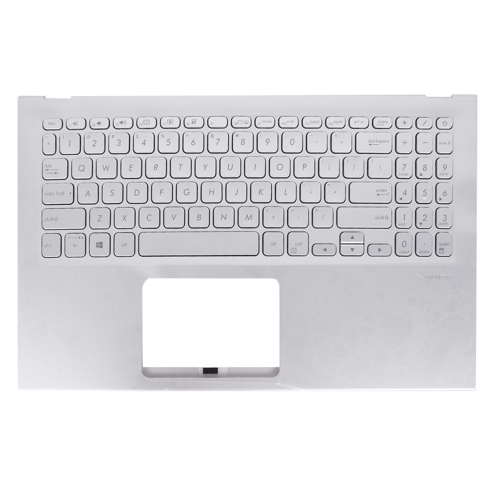 Picture of ForASUS X512D X512F X512J X512U palmres with US keyboard case Upper cover Silver	