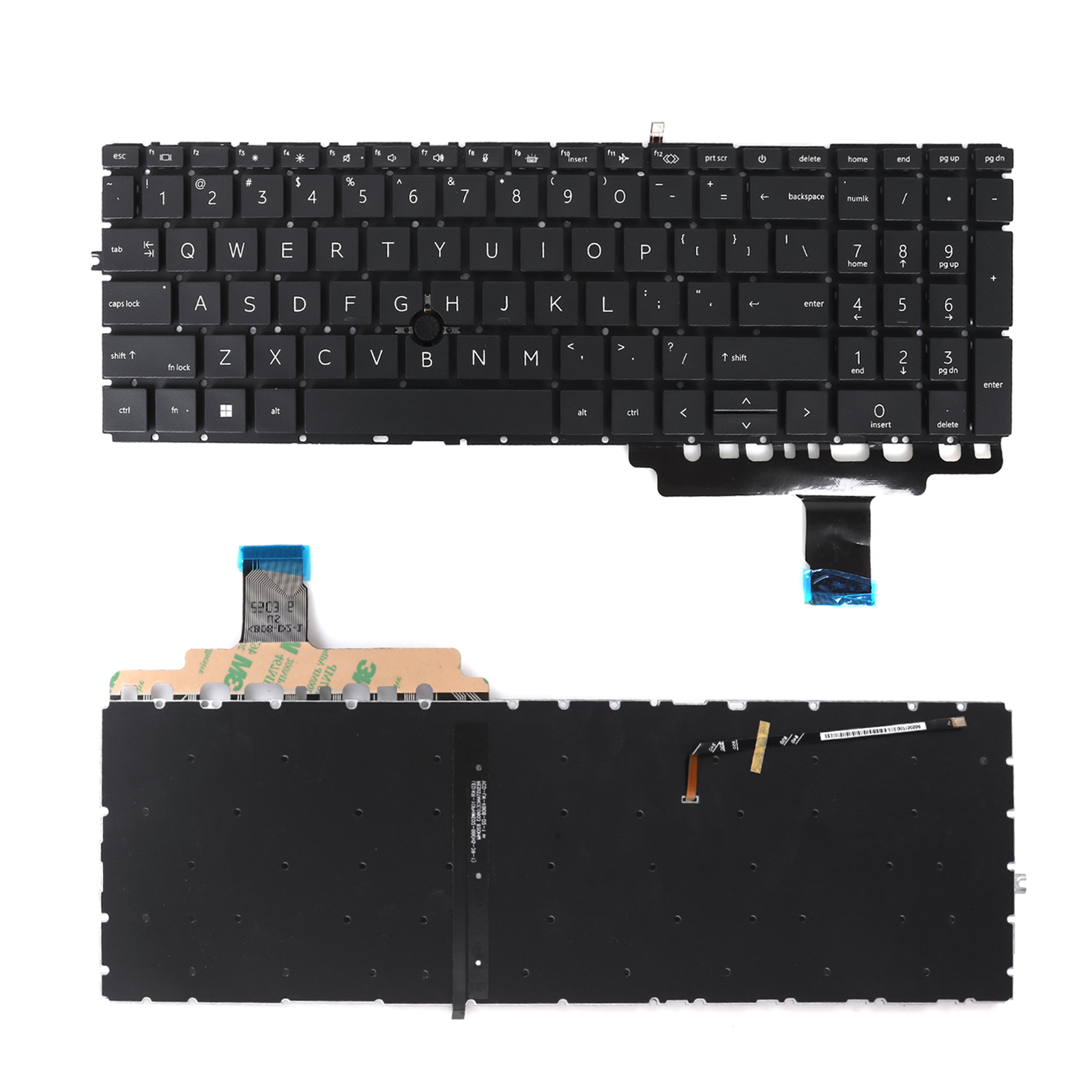 New Replacement Laptop Keyboard For HP 850G7/850G8/855G7/855G8/755G7/755G8 BLACK With Point Backlit (OEM) US Layout